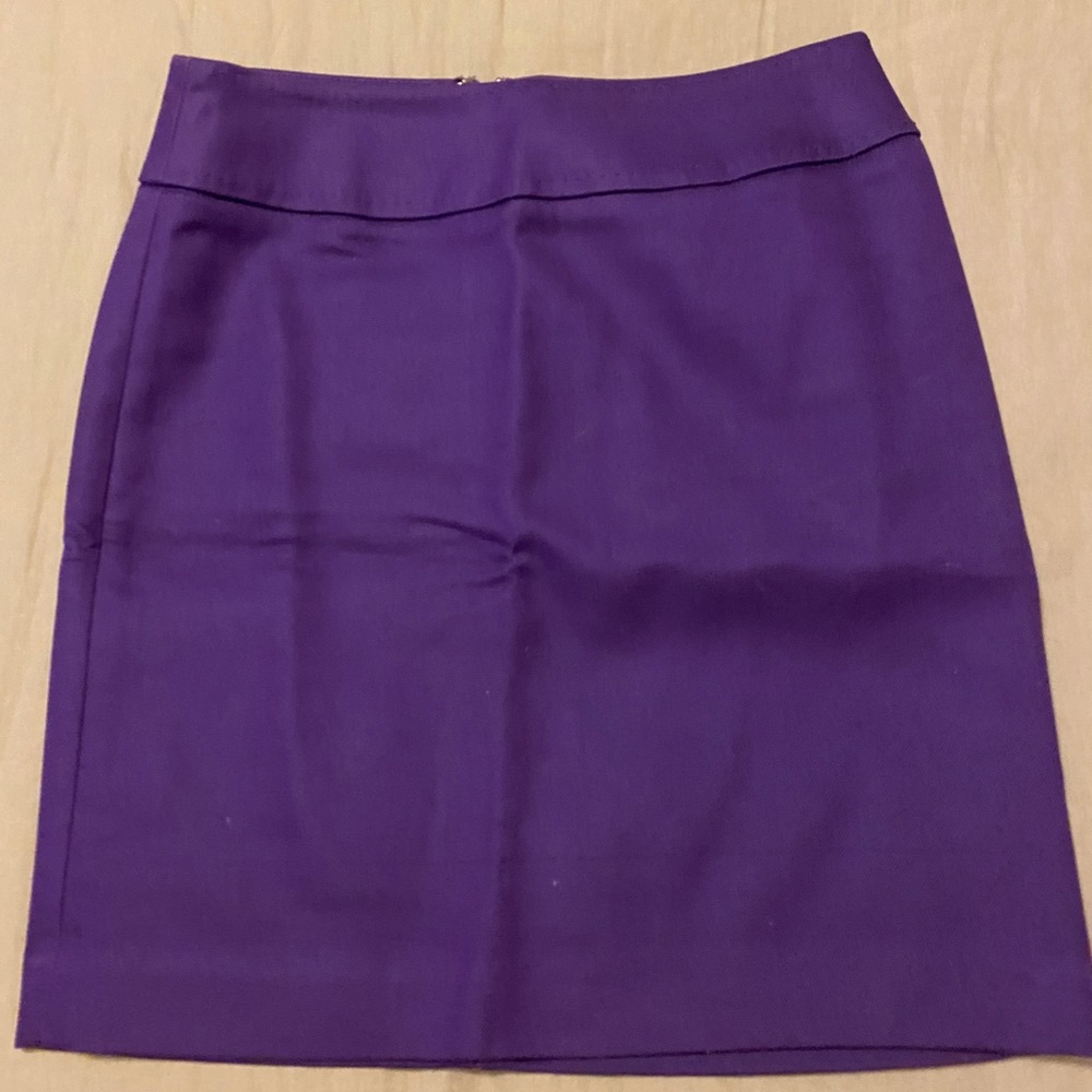Banana Republic purple skirt Size 2
